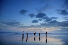 巴厘岛梦幻海滩高清图片