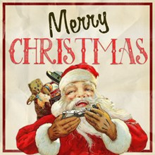 圣诞节贺卡封面设计高清图片