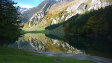 塞阿尔卑湖摄影高清图