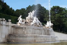 维也纳喷泉图片素材