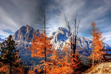 阿尔卑斯山秋季风景图片下载