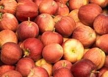 新鲜大红苹果精美图片