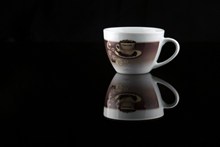 漂亮陶瓷咖啡杯图片