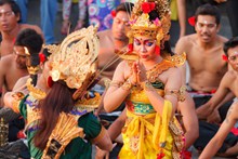 泰国传统舞蹈表演图片素材