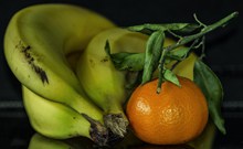香蕉橘子高清图