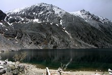 冬季山水自然景色图图片素材