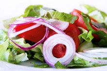 绿色营养蔬菜沙拉高清图