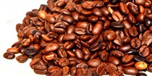 咖啡豆特写高清图片素材