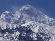 冬季雪山景观高清图片