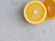柑橘片桌面背景图片素材
