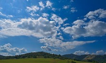 蓝天白云景观图片下载