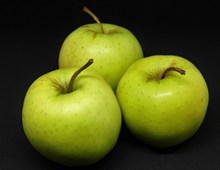 成熟绿苹果图片素材