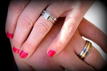 戴结婚戒指的手 戴结婚戒指的手大全精美图片
