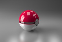 宠物精灵球3D模型设计图片