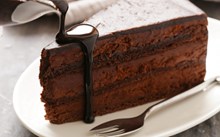 欧式巧克力淋面蛋糕图片下载
