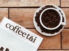 阿拉比卡咖啡豆高清图片
