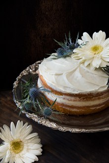西式奶油蛋糕精美图片