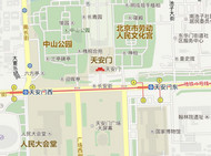 北京地图图片素材