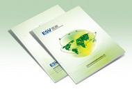 环保宣传手册PSD图片