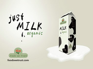牛奶广告海报PSD图片