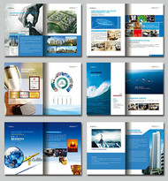 房地产企业画册PSD图片