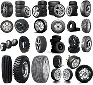 各种类型轮胎PSD图片
