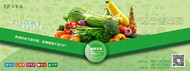 心农园蔬菜海报PSD图片