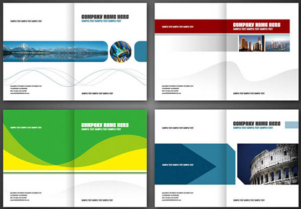 企业宣传画册封面PSD图片