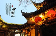 中国风古典建筑PSD图片