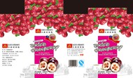 蔓越莓食品包装PSD图片