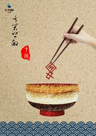舌尖上的中国海报PSD图片