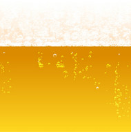 啤酒饮料广告背景矢量图