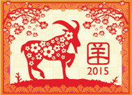 2015新年春节矢量图