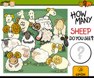 各种羊插图矢量图片