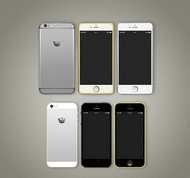 iphone6手机矢量图片
