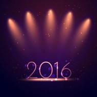 2016灯光背景矢量图片