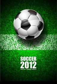 足球海报矢量图片
