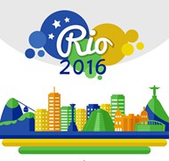 2016巴西风格矢量图片