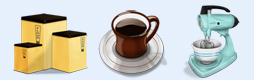 咖啡工具桌面图标