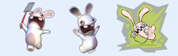 3D卡通兔子图标