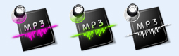 MP3声音文件桌面图标