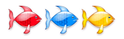 热带鱼水晶图标
