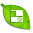 绿色树叶桌面图标