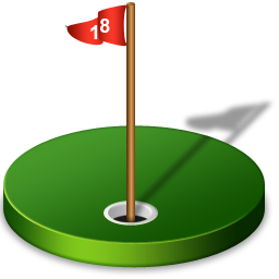 高尔夫球桌面图标