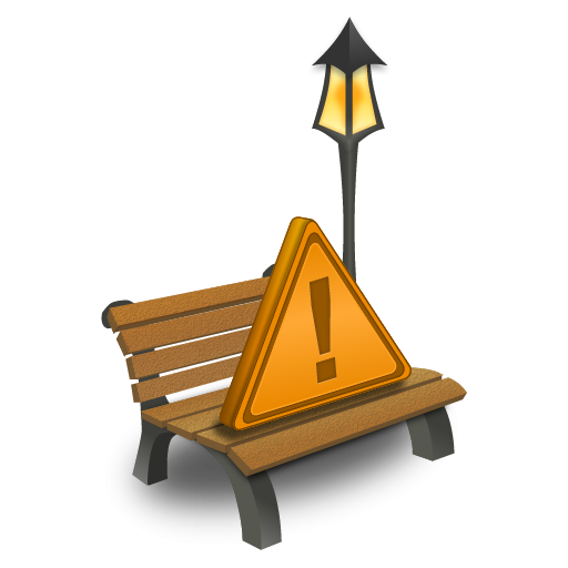 椅子路灯风格图标