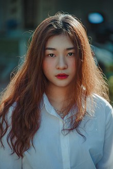 韩国衬衫美女图片下载