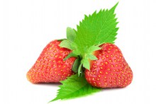 成熟红草莓摄影高清图