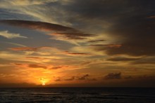 夏威夷黄昏美景图片素材