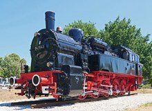 小型蒸汽机车图片下载