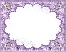 创意紫色边框背景高清图